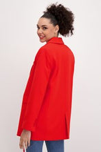 Load image into Gallery viewer, Monari - Red Lipstick Oversized Blazer