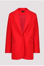 Load image into Gallery viewer, Monari - Red Lipstick Oversized Blazer