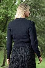 Load image into Gallery viewer, Curate by Trelise Cooper - RUFF ON YOU Cardigan (Black)