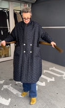 Load image into Gallery viewer, M.A Dainty - Tanya Coat (Navy/Cream) Reversible