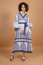 Load image into Gallery viewer, Anannasa - Jaipur V neck Dress