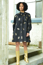 Load image into Gallery viewer, COOP by Trelise Cooper - Never Let Me Bow Tunic - Black/Gold