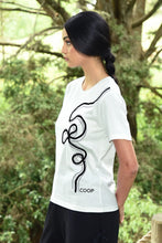 Load image into Gallery viewer, Coop by Trelise Cooper - GO WITH THE BOW T-Shirt (White)