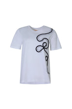 Load image into Gallery viewer, Coop by Trelise Cooper - GO WITH THE BOW T-Shirt (White)