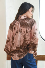 Load image into Gallery viewer, Coop by Trelise Cooper - High Society Blouse (Pink & Brown)