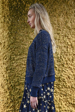 Load image into Gallery viewer, Coop by Trelise Cooper - Shine of the Times Cardigan (Navy & Gold)