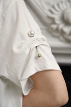 Load image into Gallery viewer, Curate by Trelise Cooper - Pearl Perfection T-Shirt (White)