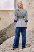 Load image into Gallery viewer, M.A Dainty - Chin Chin Pants (Grey Stripe)