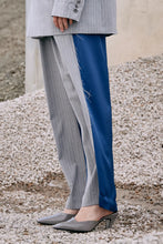 Load image into Gallery viewer, M.A Dainty - Chin Chin Pants (Grey Stripe)