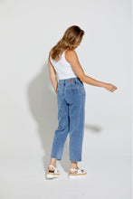 Load image into Gallery viewer, New London Jean - Christow Loose Leg Crop (Denim)
