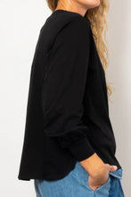 Load image into Gallery viewer, M.A Dainty - Baxter Top (Black)