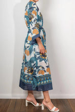 Load image into Gallery viewer, Once Was - Kimona Cotton Silk Kimono Coat Dress - Tukano Print