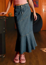 Load image into Gallery viewer, COOP by Trelise Cooper - Fun Flare Skirt (Indigo)