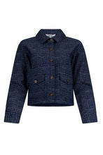 Load image into Gallery viewer, Loobies Story - Harper Denim Houndstooth Jacket