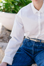 Load image into Gallery viewer, M.A Dainty - Stand By Shirt White Pearl