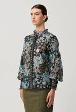 Load image into Gallery viewer, Once Was - KNOX COTTON SILK SHIRT IN DAHLIA FIELDS
