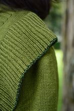 Load image into Gallery viewer, Curate by Trelise Cooper - RUFF ON YOU Cardigan (burnt Olive)