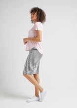 Load image into Gallery viewer, Lou Lou  - Janis Short Sleeve Bamboo T-Shirt - Crystal Rose