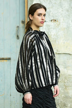 Load image into Gallery viewer, COOP by Trelise Cooper - Just Bow with It Blouse (Black/Silver)