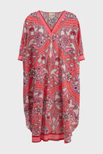 Load image into Gallery viewer, Curate by Trelise Cooper - Kaftan Kutie Dress (Pink Border)