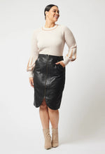Load image into Gallery viewer, Once Was - MERIDIAN MERINO WOOL BLEND KNIT TOP IN BAMBOO