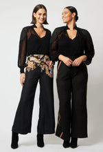 Load image into Gallery viewer, Once Was - PHOENIX VISCOSE CHIFFON BLOUSE IN BLACK