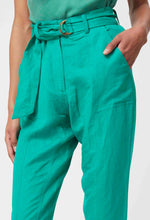 Load image into Gallery viewer, Once Was - Transit Linen Viscose Pant in Bay Green