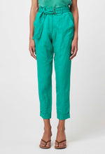 Load image into Gallery viewer, Once Was - Transit Linen Viscose Pant in Bay Green