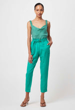 Load image into Gallery viewer, Once Was - Transit Linen Viscose Pant in Bay Green