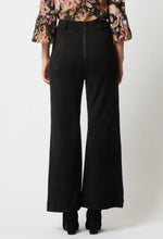 Load image into Gallery viewer, Once Was - DANXIA FAUX SUEDE PANT IN BLACK