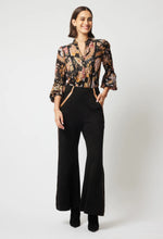 Load image into Gallery viewer, Once Was - DANXIA FAUX SUEDE PANT IN BLACK