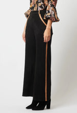 Load image into Gallery viewer, Once Was - DANXIA FAUX SUEDE PANT IN BLACK
