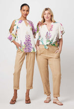 Load image into Gallery viewer, Once Was - Tierra Rolled Cuff Elastic Waist Tencel Twill Jogger in Sand