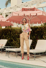 Load image into Gallery viewer, Once Was - Tierra Rolled Cuff Elastic Waist Tencel Twill Jogger in Sand