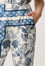 Load image into Gallery viewer, Once Was - Bahia Stretch Linen Rayon Pant in Ink Flè Print