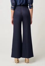 Load image into Gallery viewer, Once Was - Mustique Tencel Embroidered Pant (Ink)