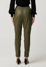 Load image into Gallery viewer, Once Was - Sylvan Leather Jogger in Moss