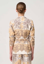 Load image into Gallery viewer, Once Was - Bahia Stretch Linen Viscose Blazer (Golden Mallow Print)