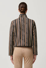 Load image into Gallery viewer, Once Was - Rylie Reversible Print & Faux Fur Jacket in Black Bromegrass