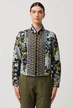 Load image into Gallery viewer, Once Was - Rylie Reversible Print  Faux Fur Jacket in Dahlia fields