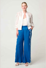 Load image into Gallery viewer, Once Was - Lamia Tencel Lace Detail Bomber (Ivory)