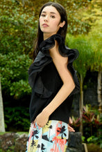 Load image into Gallery viewer, Coop - On the Ruffle Top (Black)
