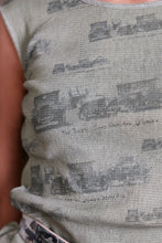 Load image into Gallery viewer, Circular by M.A Dainty - Cotton Mesh Tank (Cars Print)