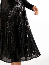 Load image into Gallery viewer, Monari - Sequin Pleated Skirt