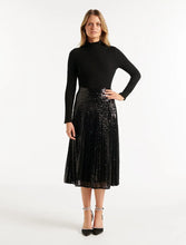 Load image into Gallery viewer, Monari - Sequin Pleated Skirt