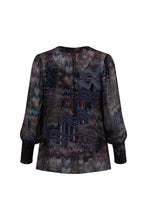 Load image into Gallery viewer, Loobies Story - Liberty Top (Indigo Multi)