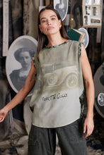 Load image into Gallery viewer, Circular by M. A Dainty - Silk/Jersey Top Car Combo Print