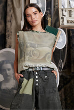 Load image into Gallery viewer, Circular by M. A Dainty - Silk/Jersey Top Car Combo Print