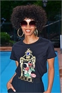 Load image into Gallery viewer, Coop - Now & Gem T-shirt (Black)