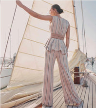 Load image into Gallery viewer, Once Was - Grace Linen Vest in Stripe